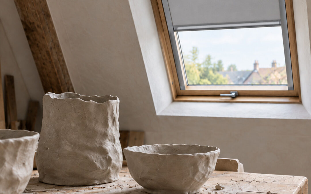 Roleta dachowa i niewidzialny materiał wnętrza. Projektujemy temperaturę
